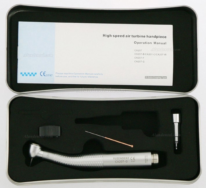 YUSENDENT® CX207-GW-TP Dental Torque Head Handpiece Compatible W&H (NO Quick Coupler)